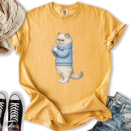 Cozy Persian Cat Relaxed Tee