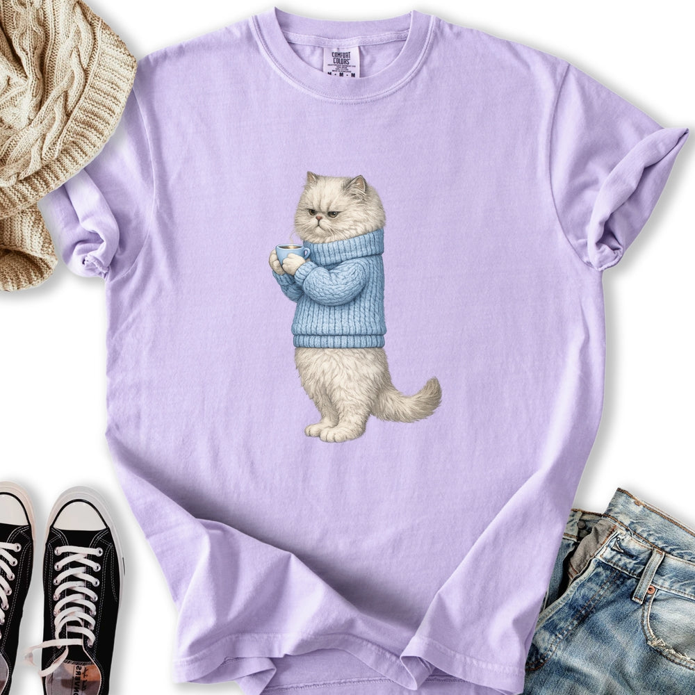 Cozy Persian Cat Relaxed Tee