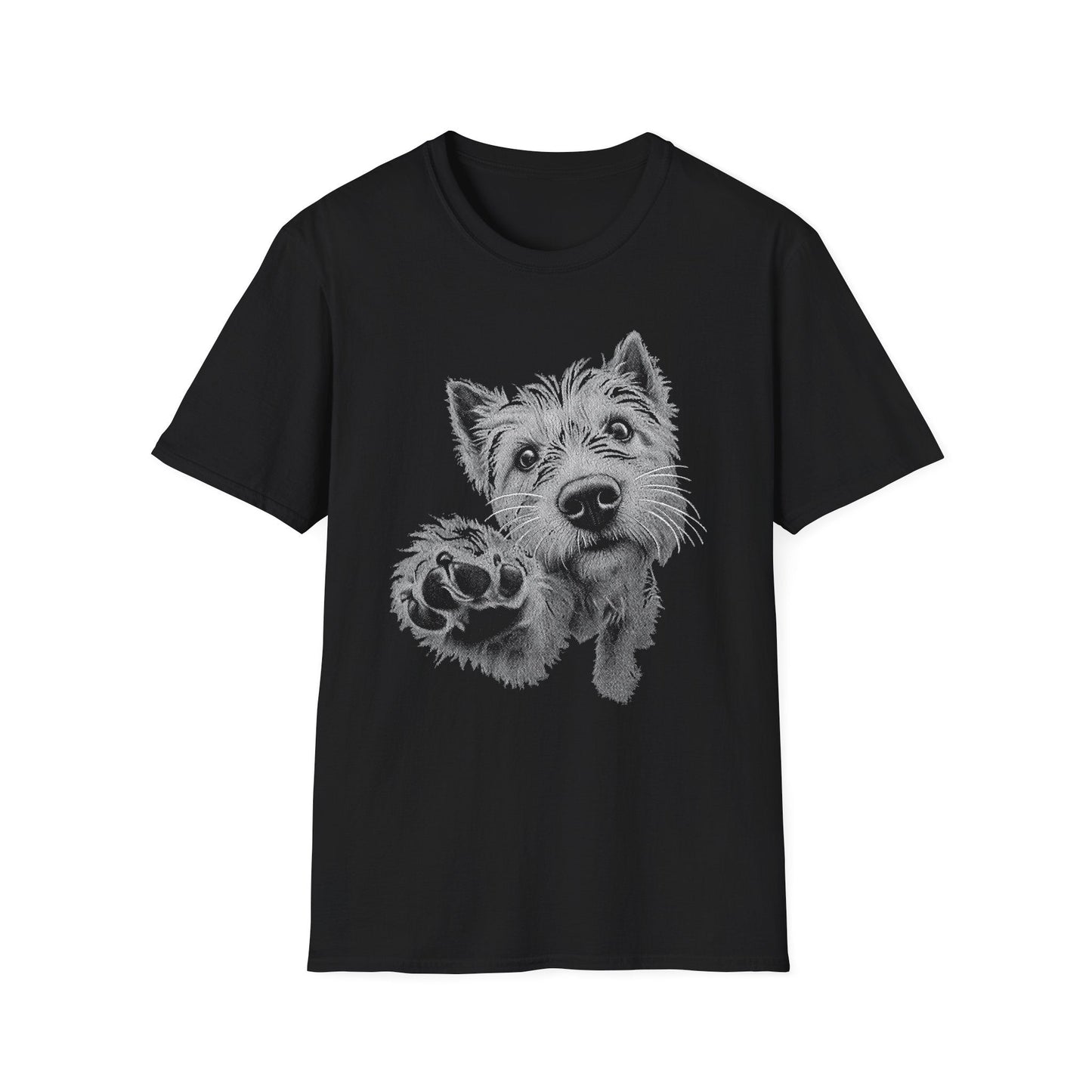 Paw Reach Westie Tee