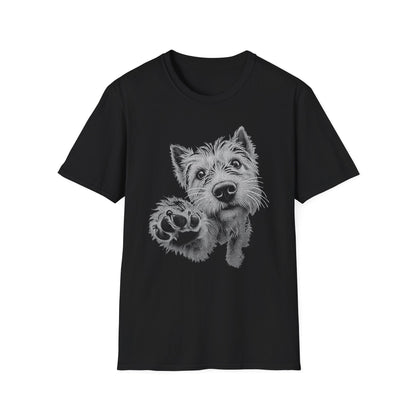 Paw Reach Westie Tee