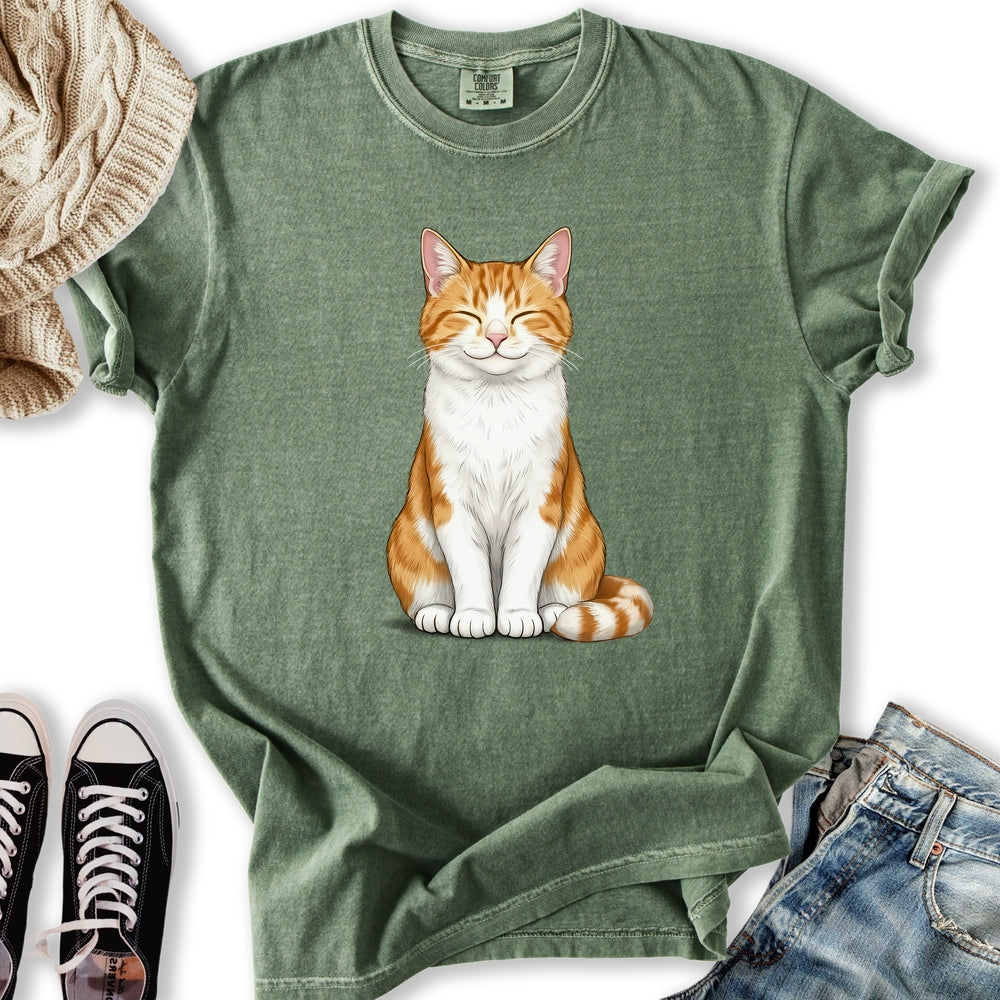 Smiling Bicolor Tabby Relaxed Tee