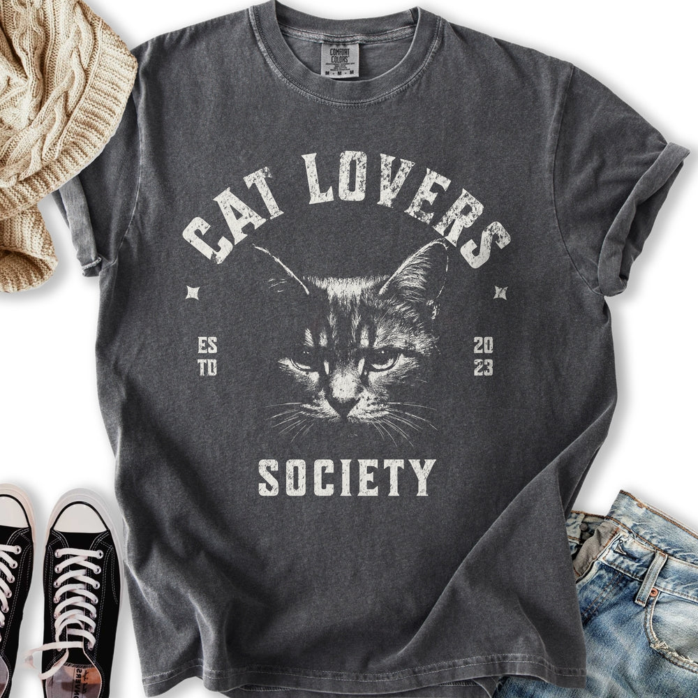 Cat Lovers Society Relaxed Tee