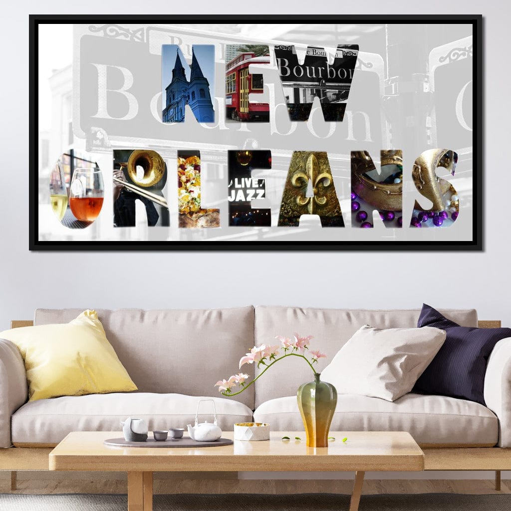 New Orleans Display Canvas Wall Art