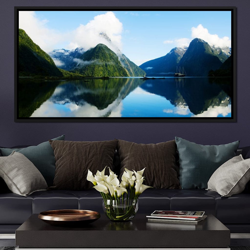 Milford Sound Canvas Wall Art