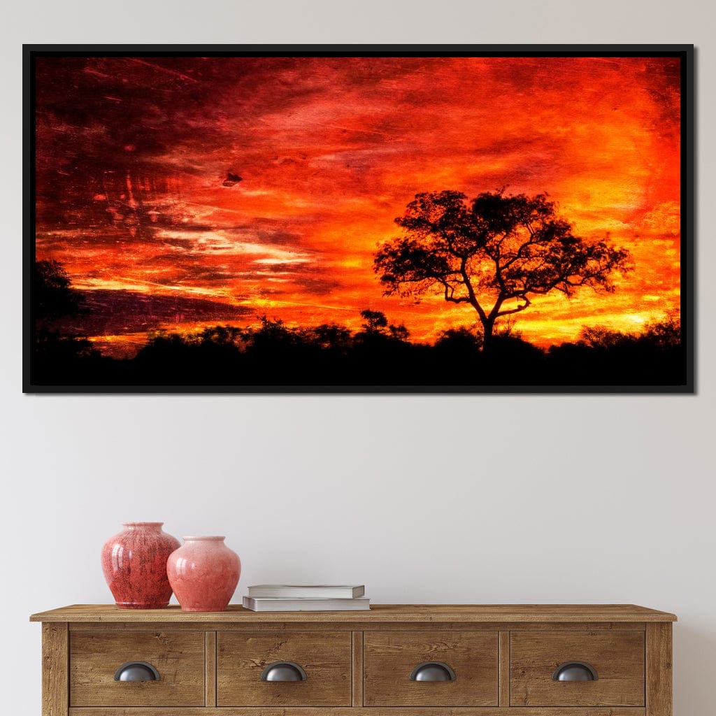 Breathtaking Sunset Canvas Wall Art