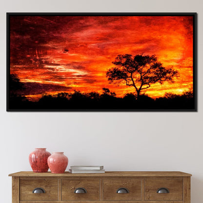 Breathtaking Sunset Canvas Wall Art