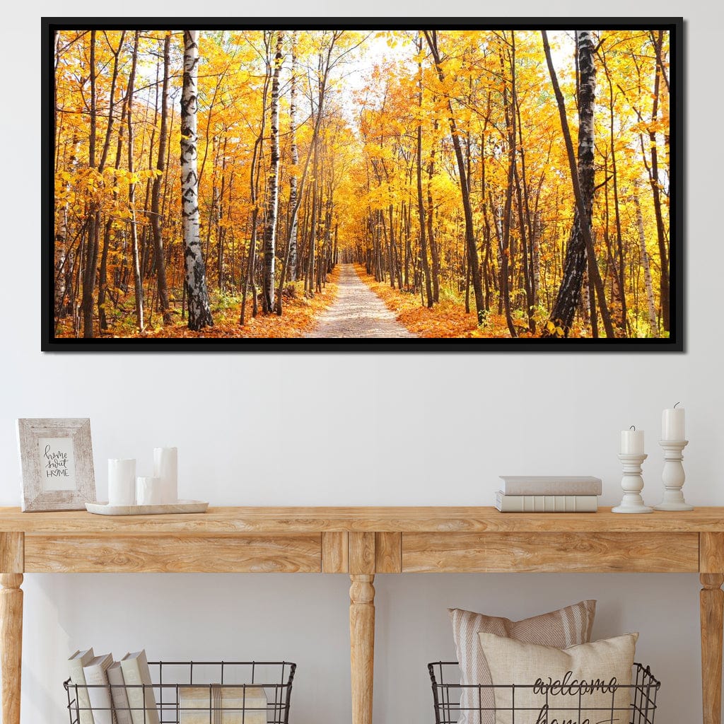 Forest Trail Canvas Wall Art