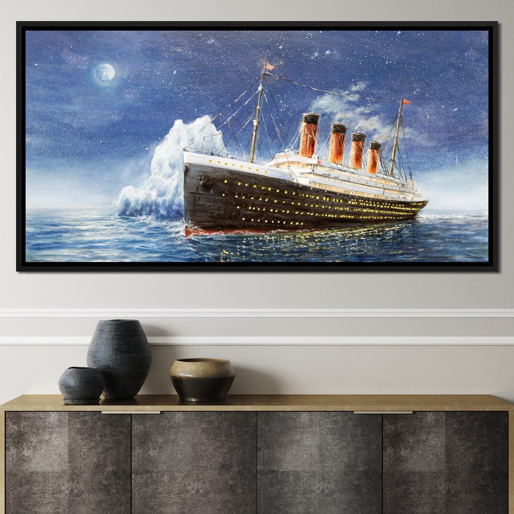 Titanic Canvas Wall Art