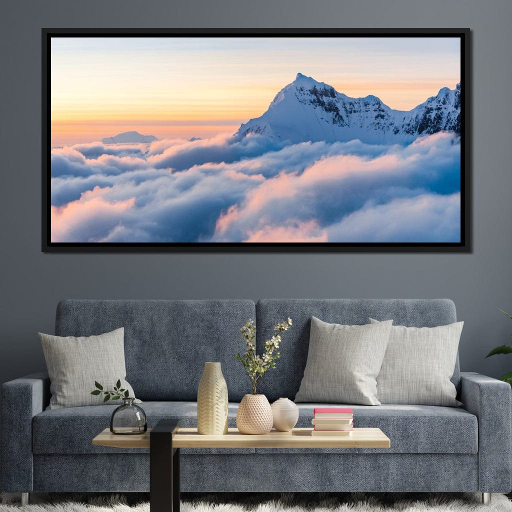 Above the Clouds Canvas Wall Art