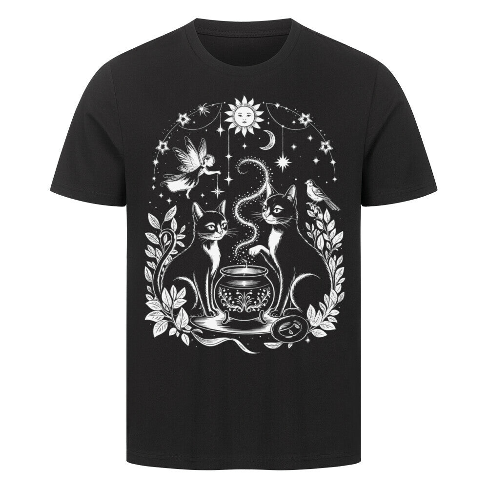 Katzen Hexerei T-Shirt