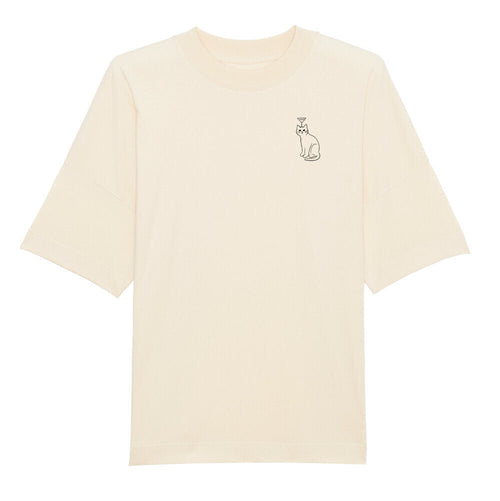 Glas auf Katzen Kopf Organic Oversize Blast