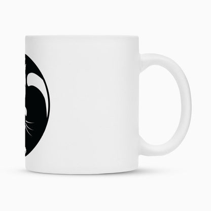 Yin-yang Katzen Tasse