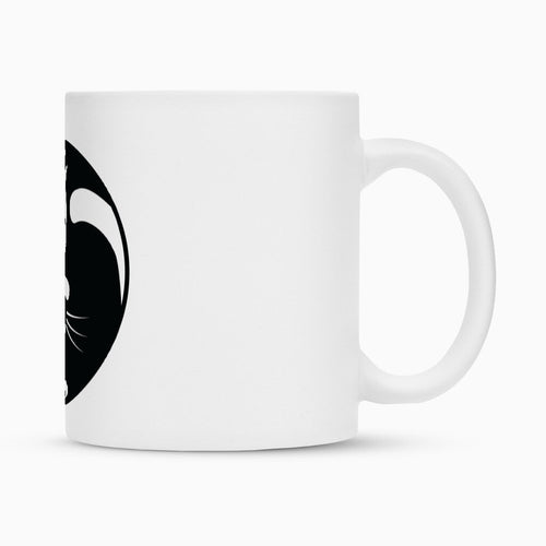 Yin-yang Katzen Tasse