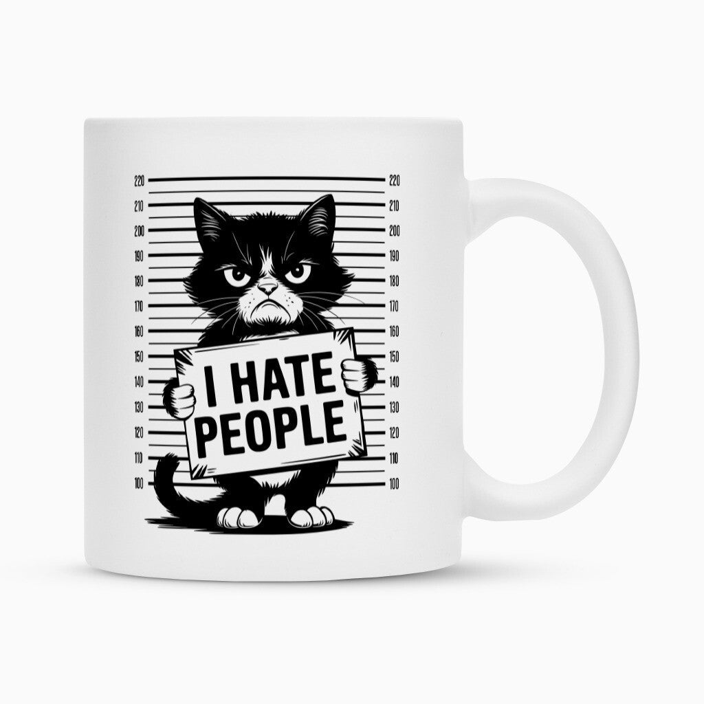 I Hate People Tasse
