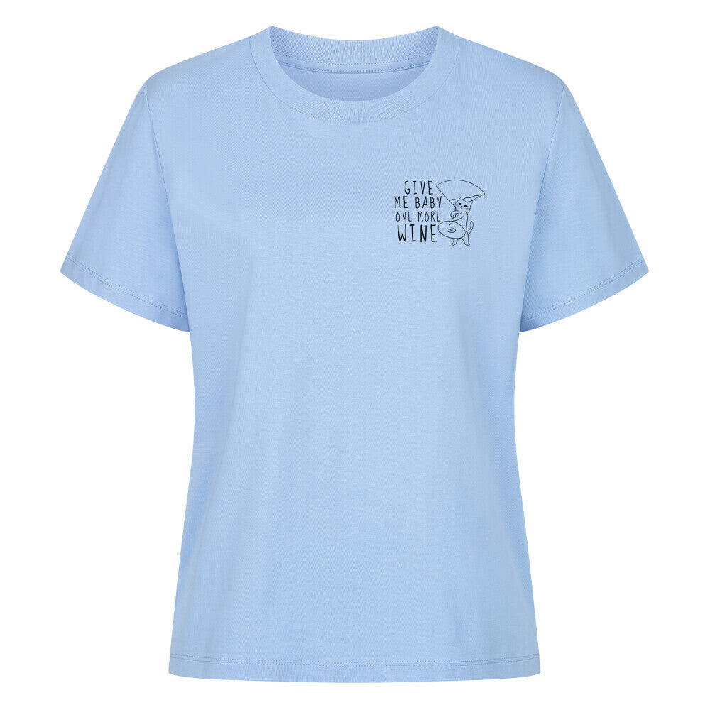 One more wine Organic Shirt Damen