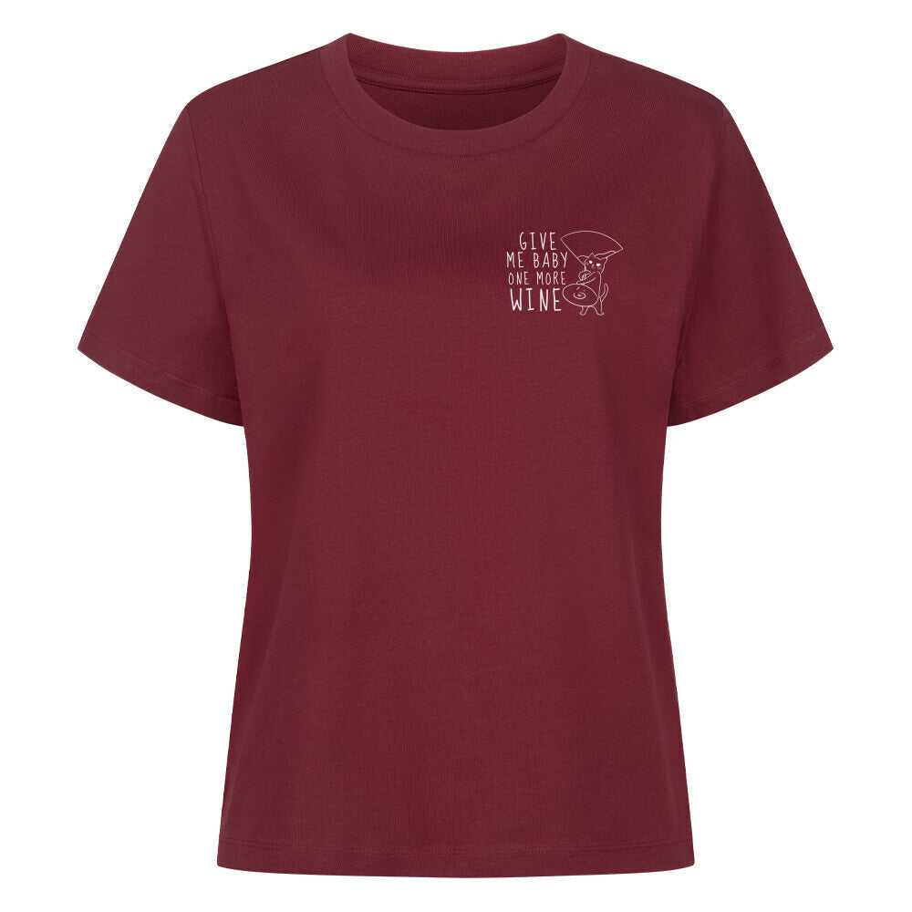 One more wine Organic Shirt Damen