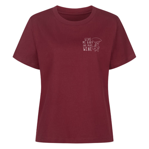 One more wine Organic Shirt Damen