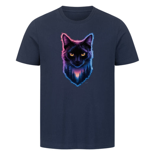 Wald Katze unisex basic T-Shirt