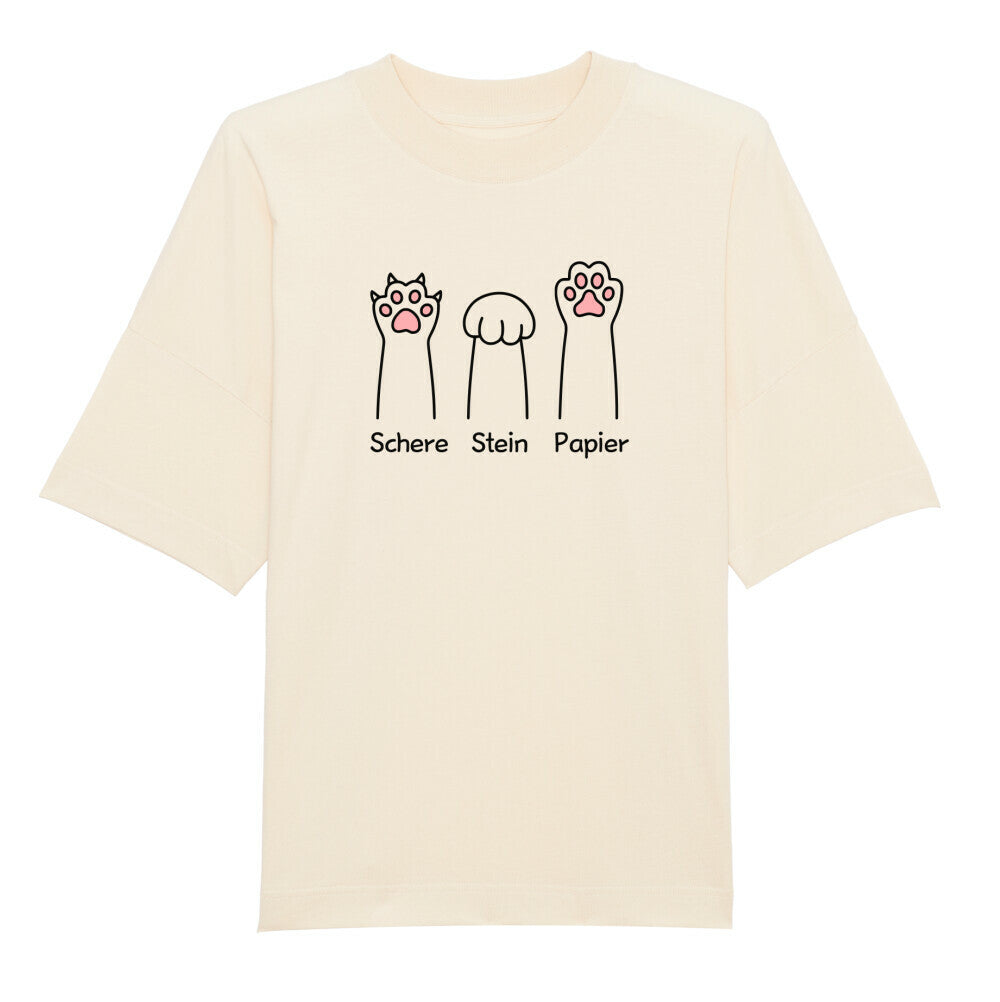 Schere Stein Papier Organic Oversize Blast