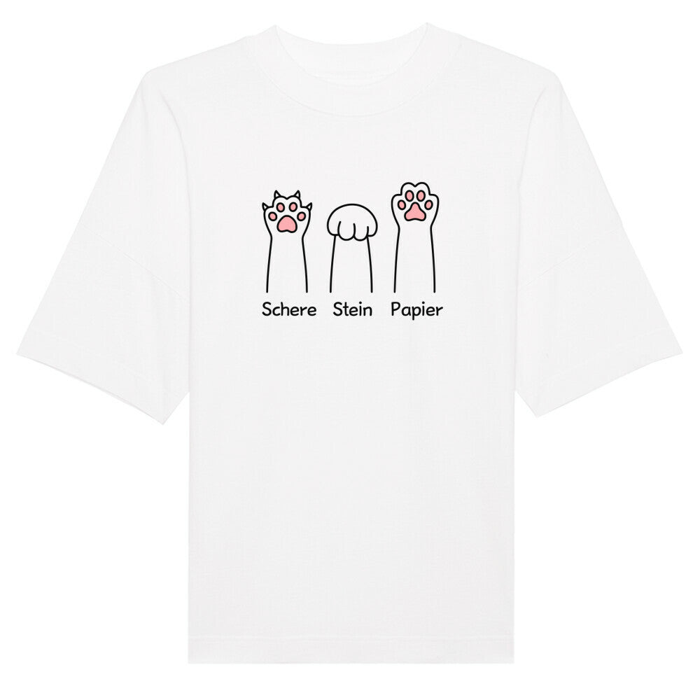 Schere Stein Papier Organic Oversize Blast