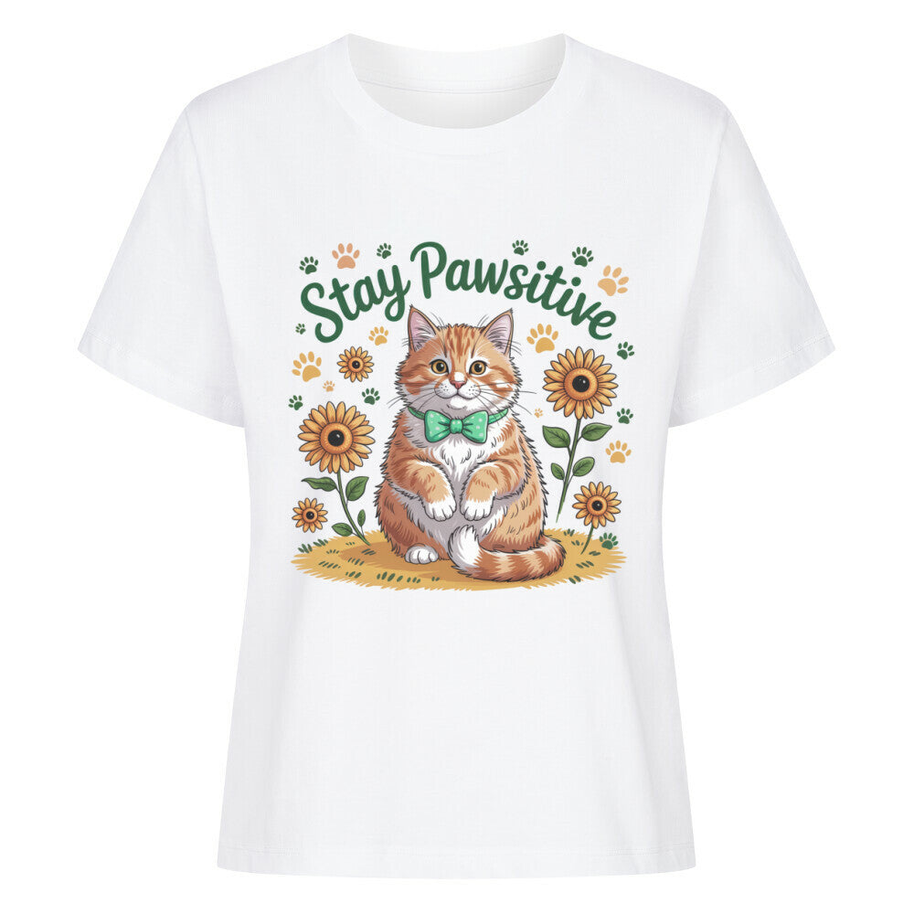 Stay Pawsitive - Organic Shirt Damen