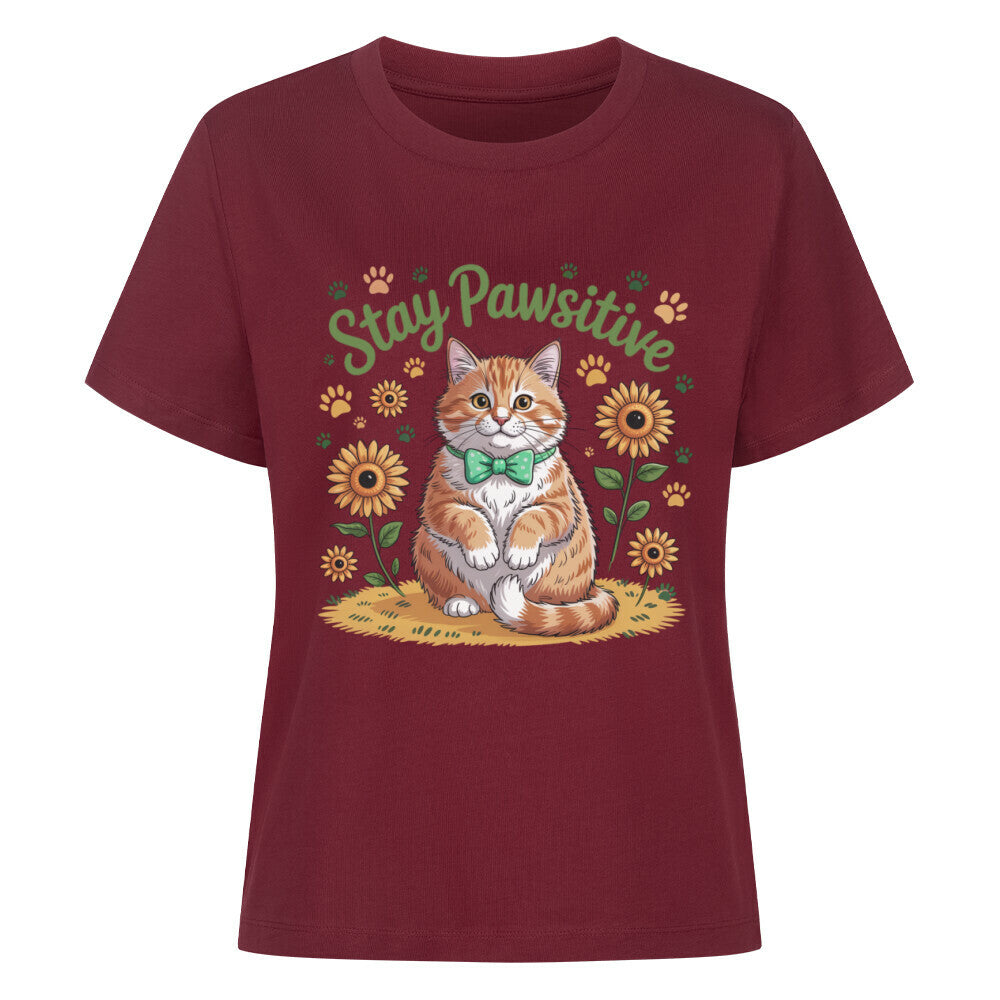Stay Pawsitive - Organic Shirt Damen