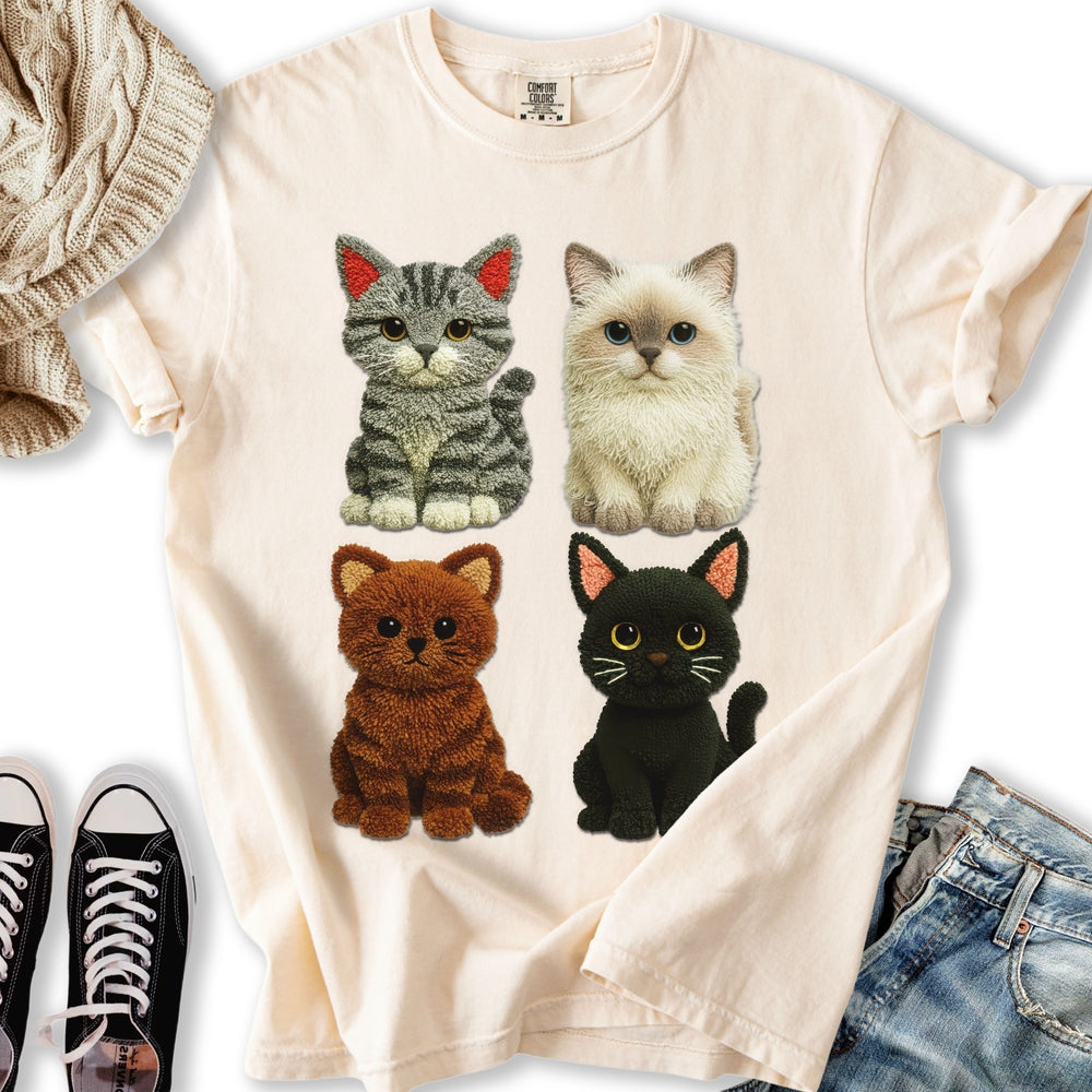 Yarn Art Cats Relaxed Tee