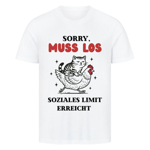 Soziales Limit erreicht-Unisex T-Shirt