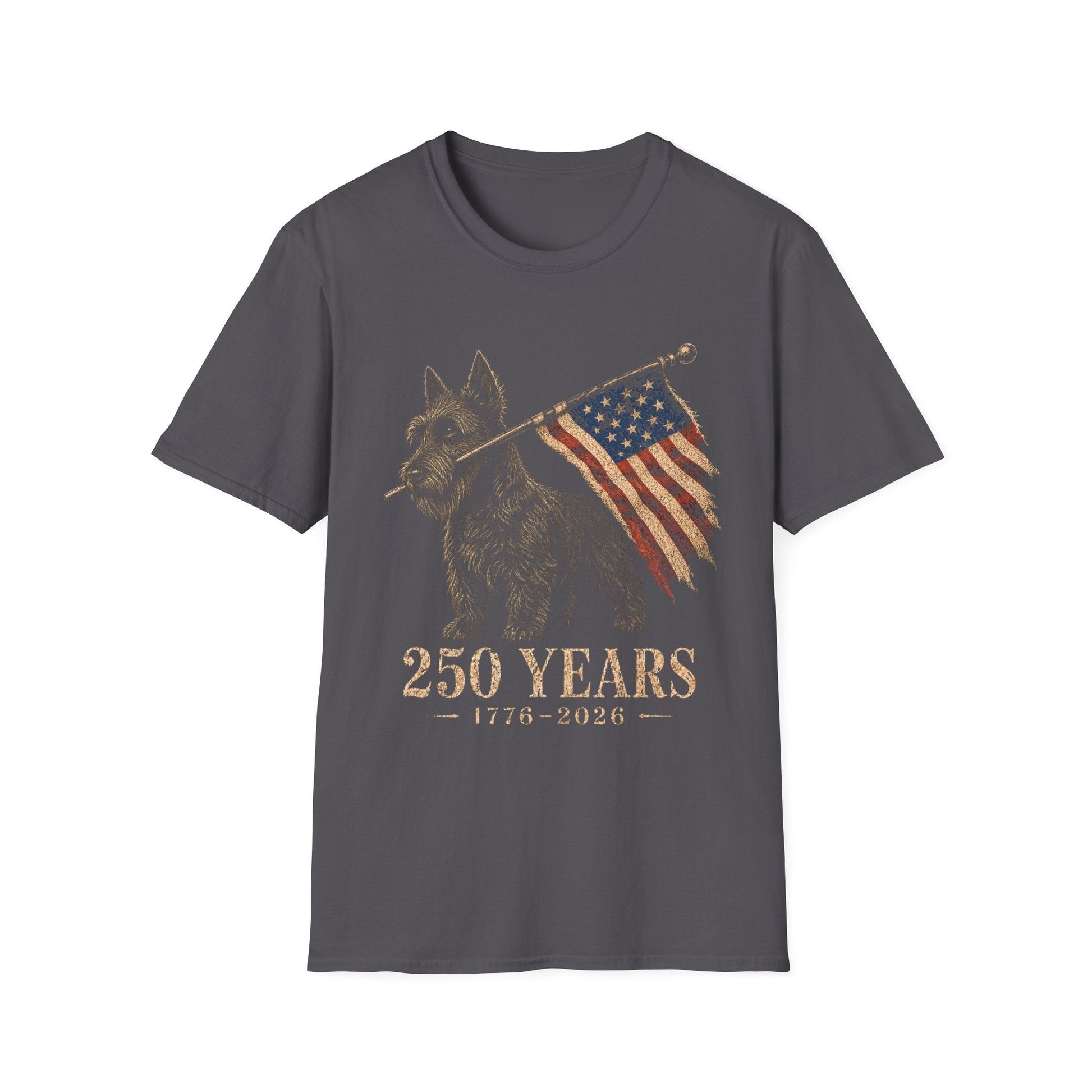 Scottish Terrier USA 250 Years Tee