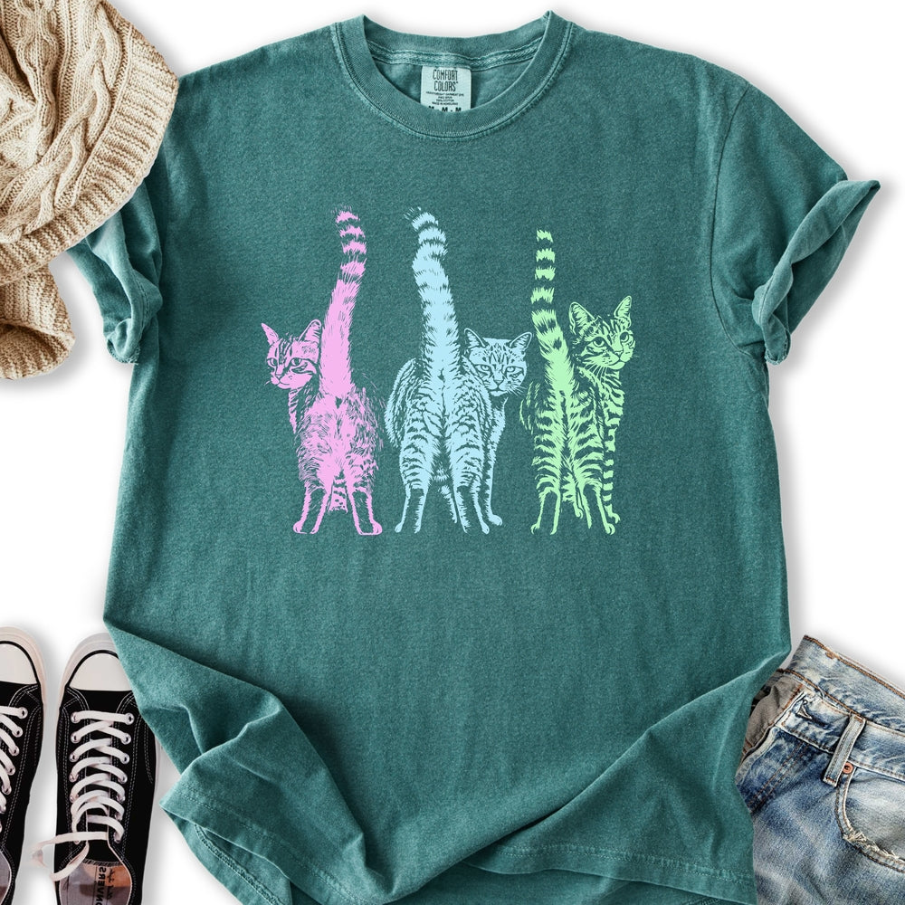 Pastel Cats Relaxed Tee