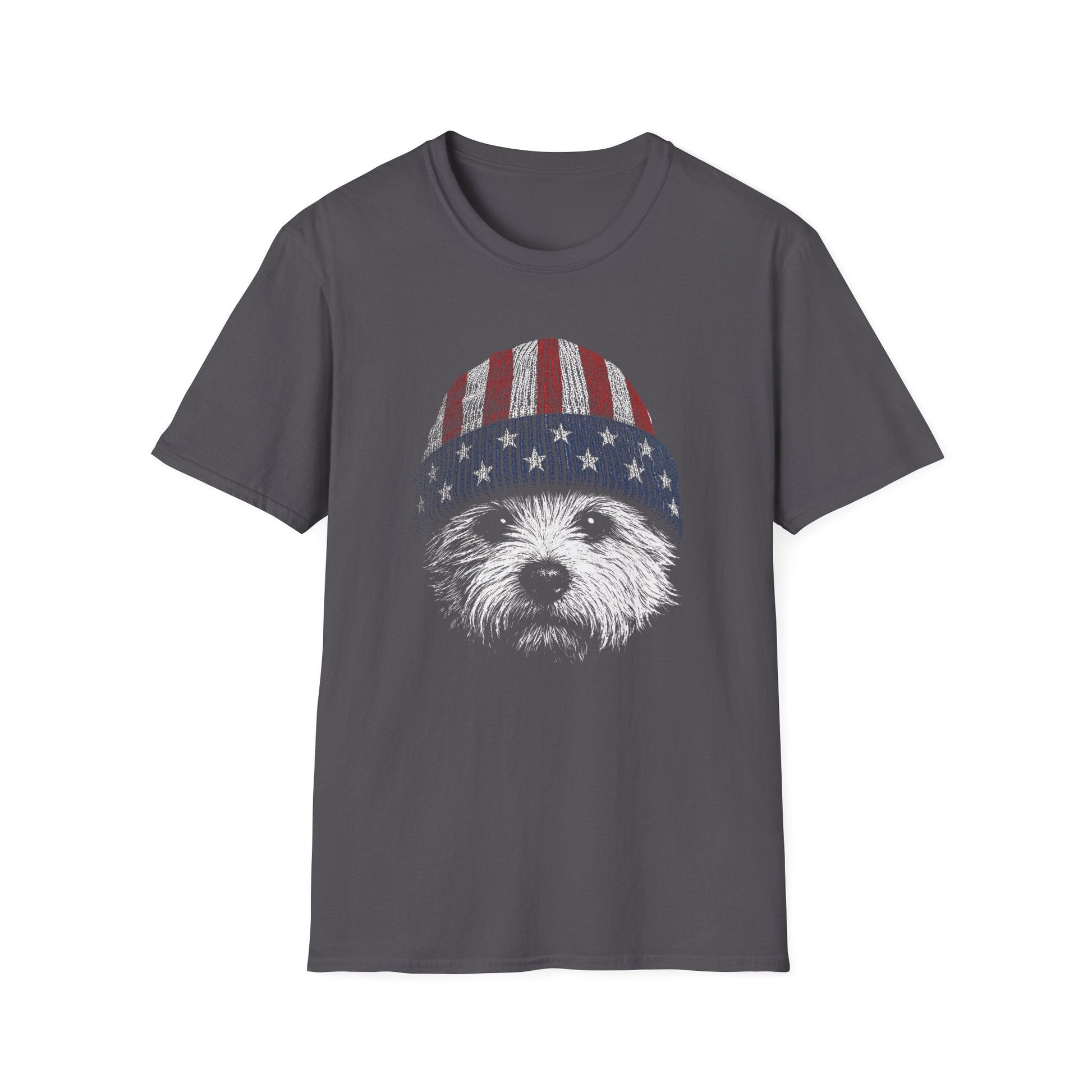 Westie USA Beanie Tee