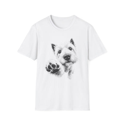Paw Reach Westie Tee