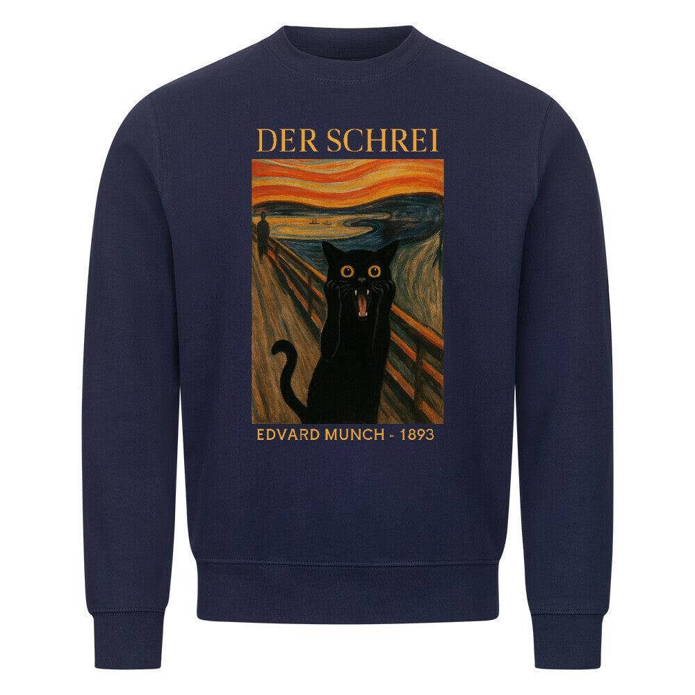 Der Schrei Edvard Munch Sweatshirt
