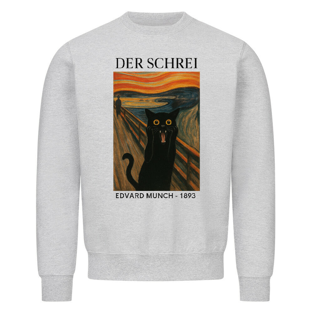 Der Schrei Edvard Munch Sweatshirt