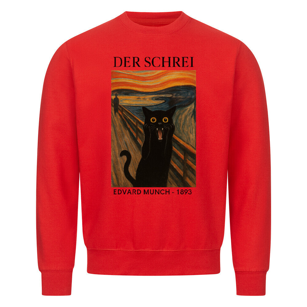 Der Schrei Edvard Munch Sweatshirt