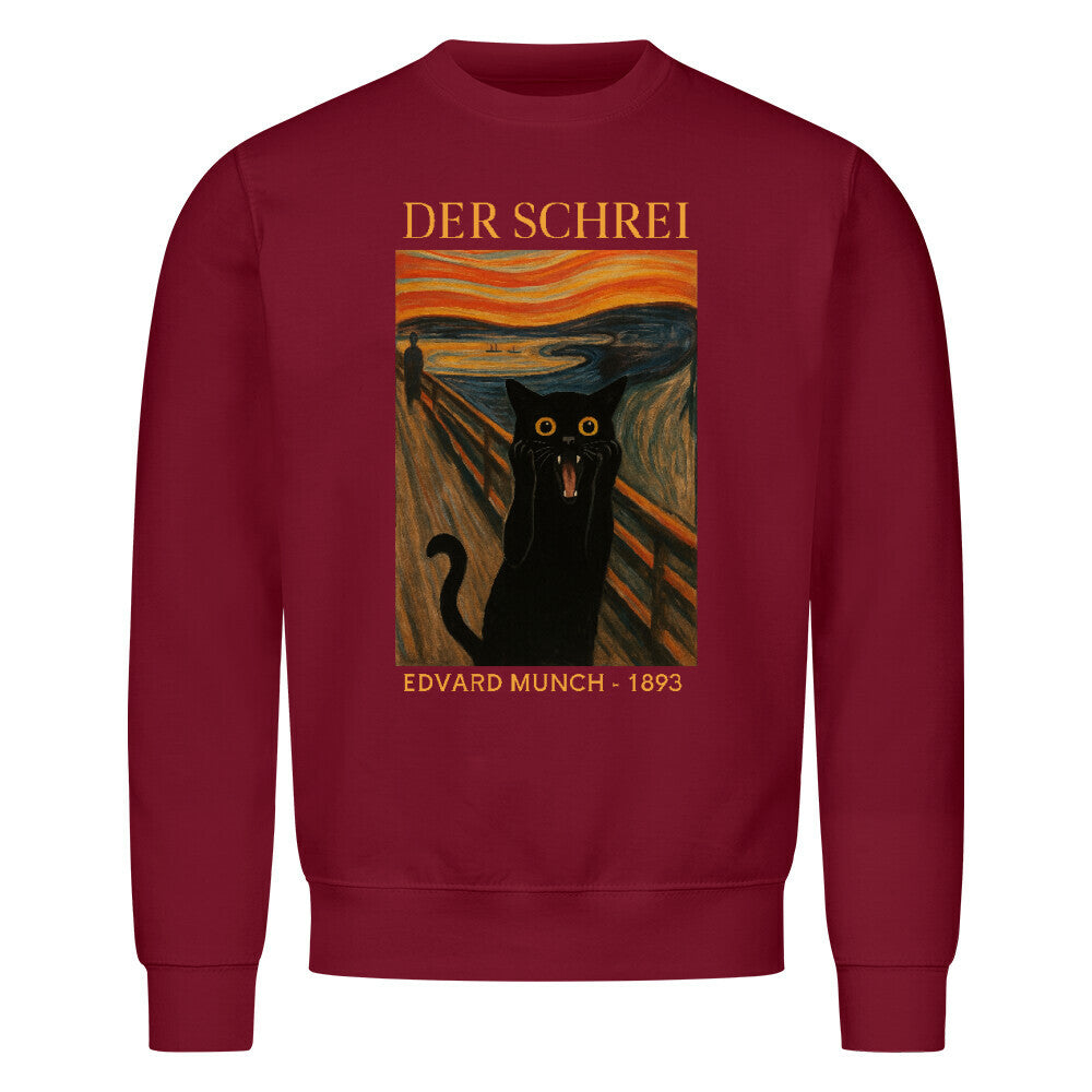 Der Schrei Edvard Munch Sweatshirt