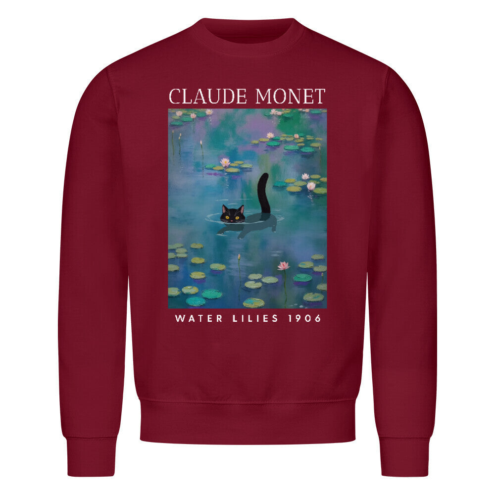 Claude Monet Seerosen Sweatshirt