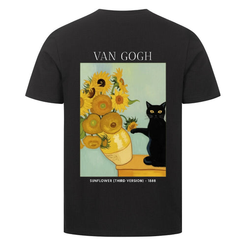 Van Gogh Sonnenblumen T-Shirt (Backprint)