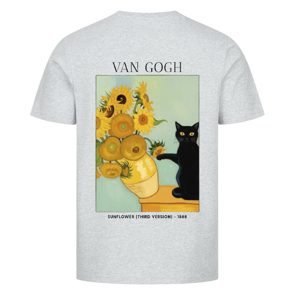 Van Gogh Sonnenblumen T-Shirt (Backprint)
