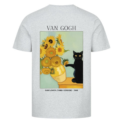 Van Gogh Sonnenblumen T-Shirt (Backprint)