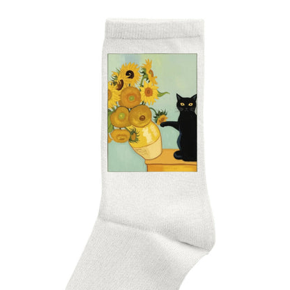 Van Gogh Sunflower Socken