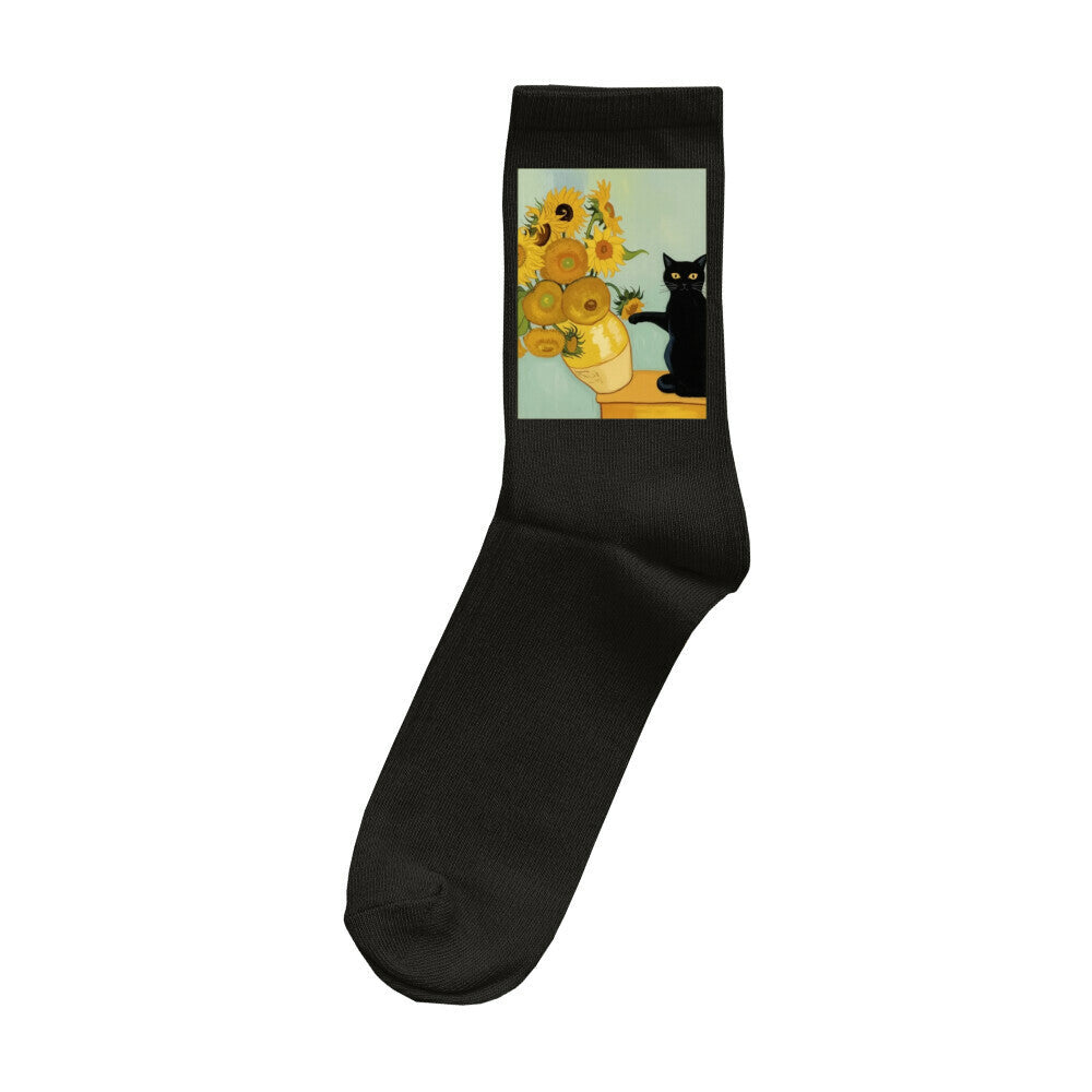 Van Gogh Sunflower Socken