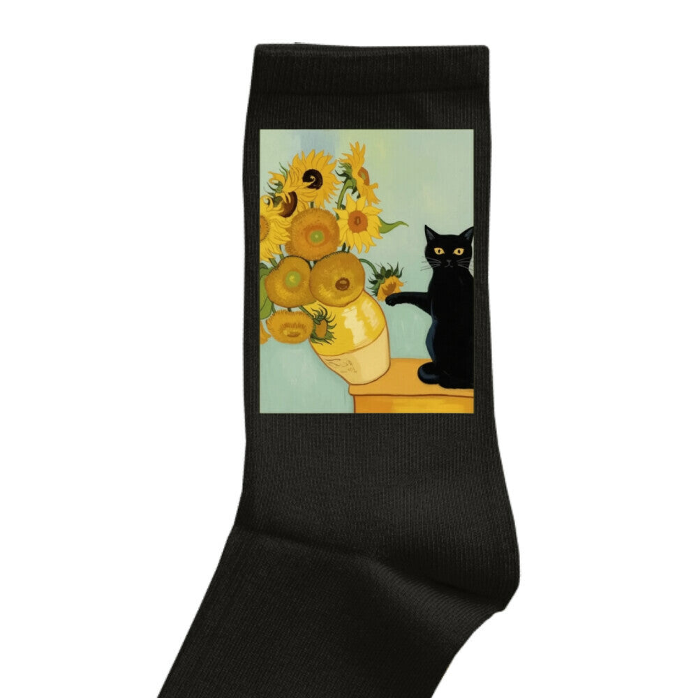 Van Gogh Sunflower Socken