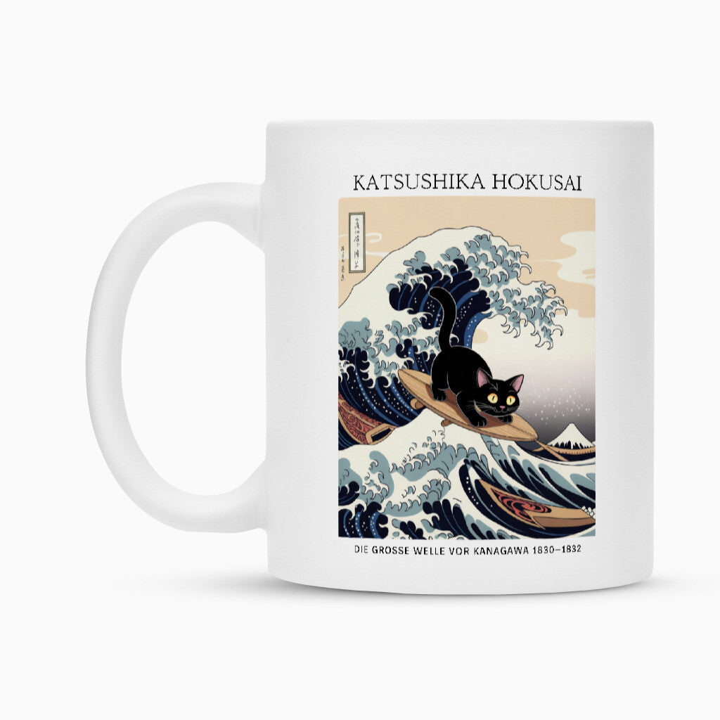 Die Große Welle Tasse