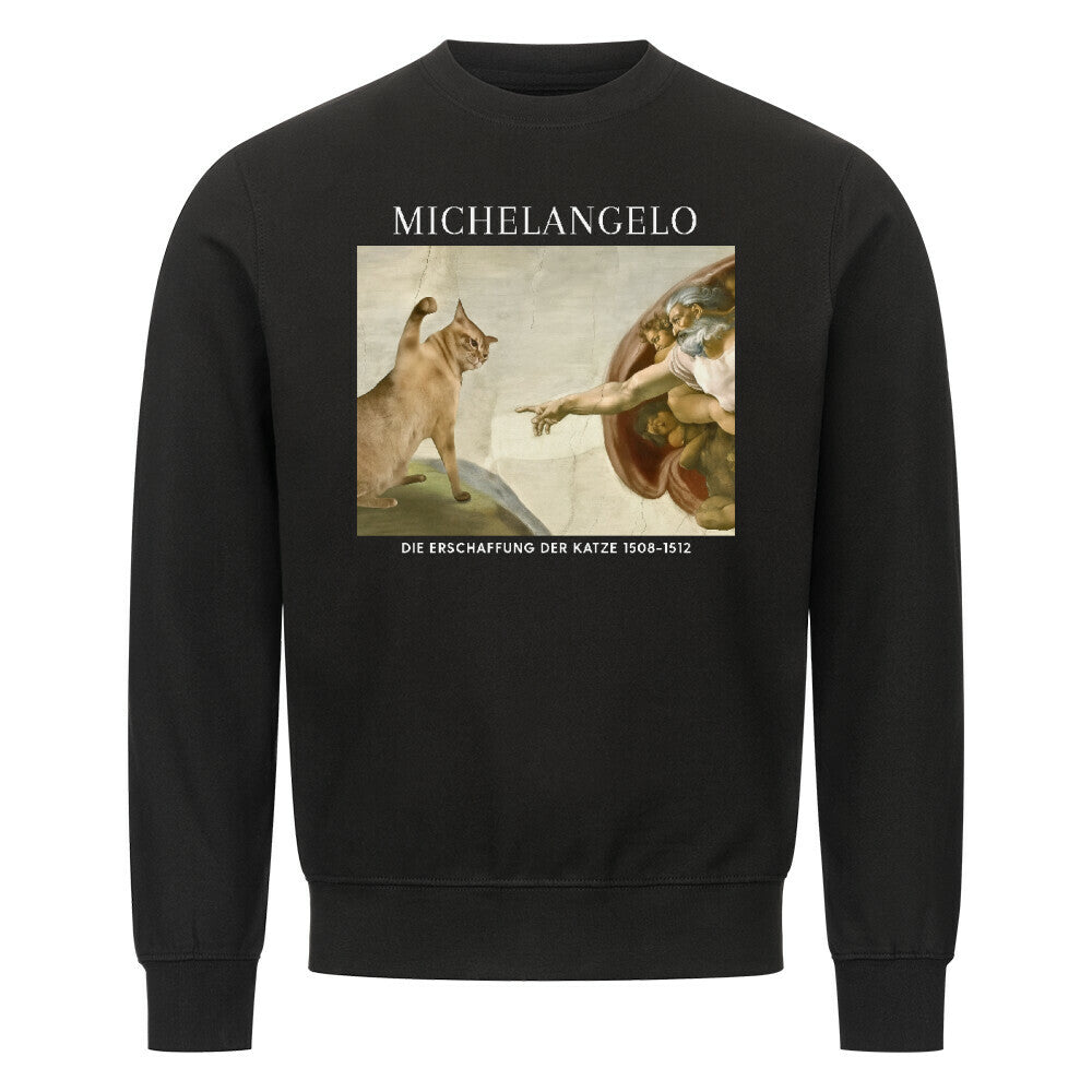 Michelangelo die Erschaffung Sweatshirt
