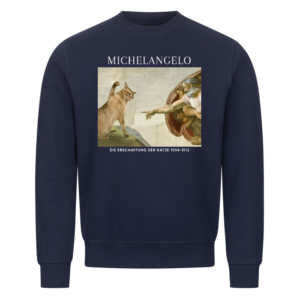 Michelangelo die Erschaffung Sweatshirt