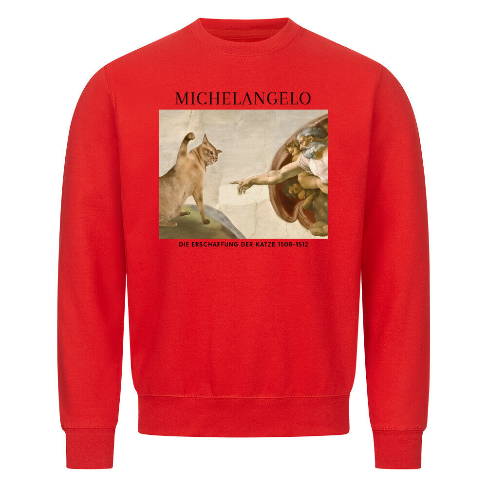 Michelangelo die Erschaffung Sweatshirt