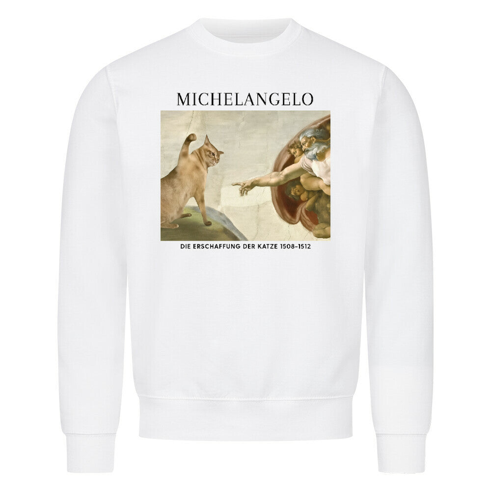 Michelangelo die Erschaffung Sweatshirt