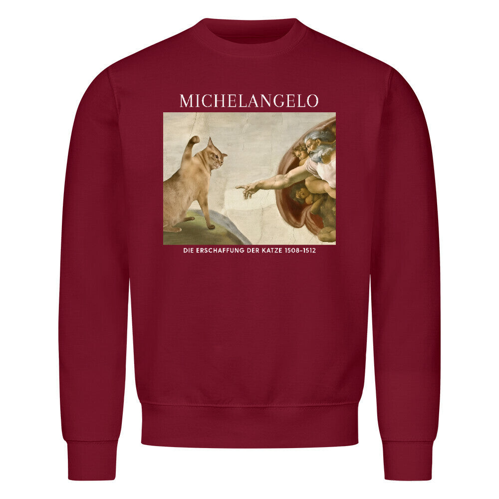 Michelangelo die Erschaffung Sweatshirt