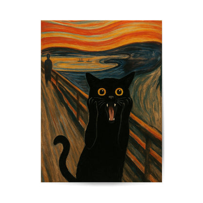 Der Schrei - Edvard Munch Poster 3:4 - Ungerahmt